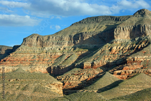 Landscape of Virgin River Canyon, Arizona