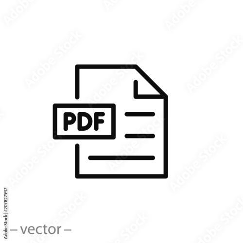pdf icon vector