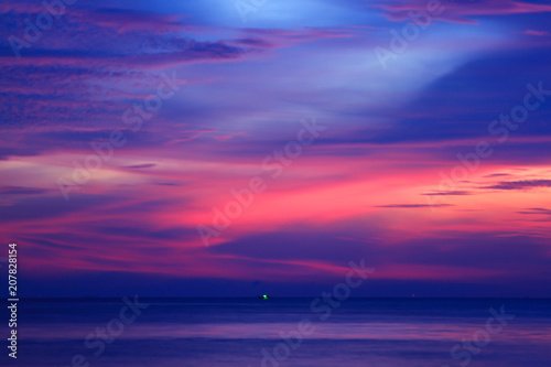 Beautiful sky at twilight time © YODCHAI