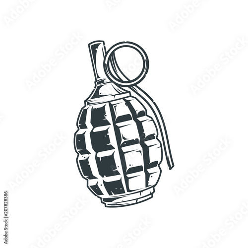 Illustration of grenades