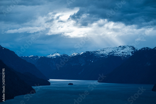 Lake of Nahuel Huapi and mountains near the city of Bariloche, Argentina © Dudarev Mikhail