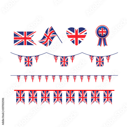 Symbol Union Jack flag
