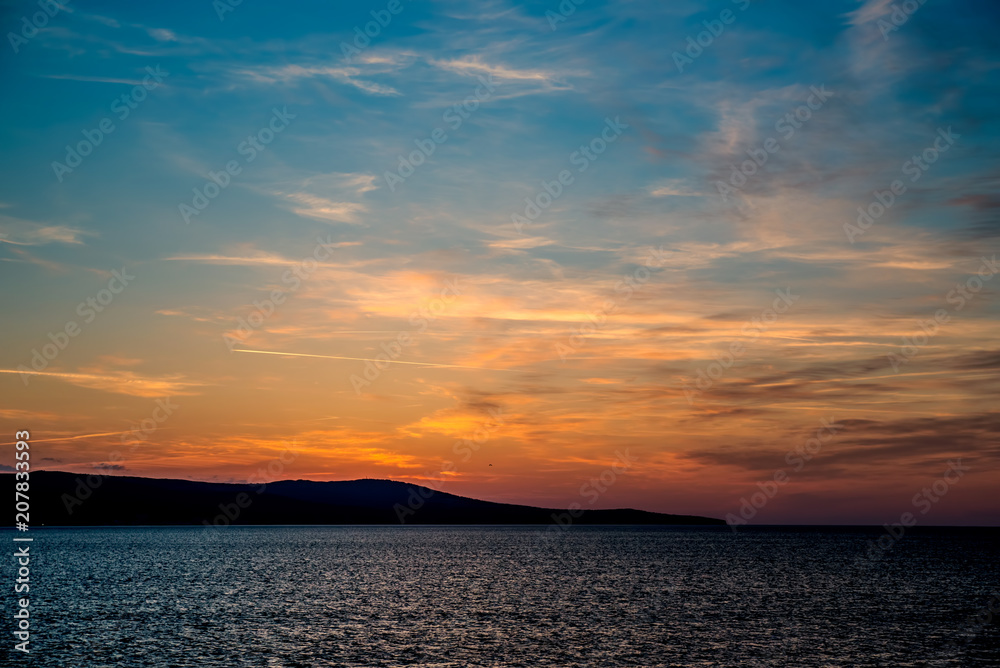 Fototapeta premium Sunset on the sea