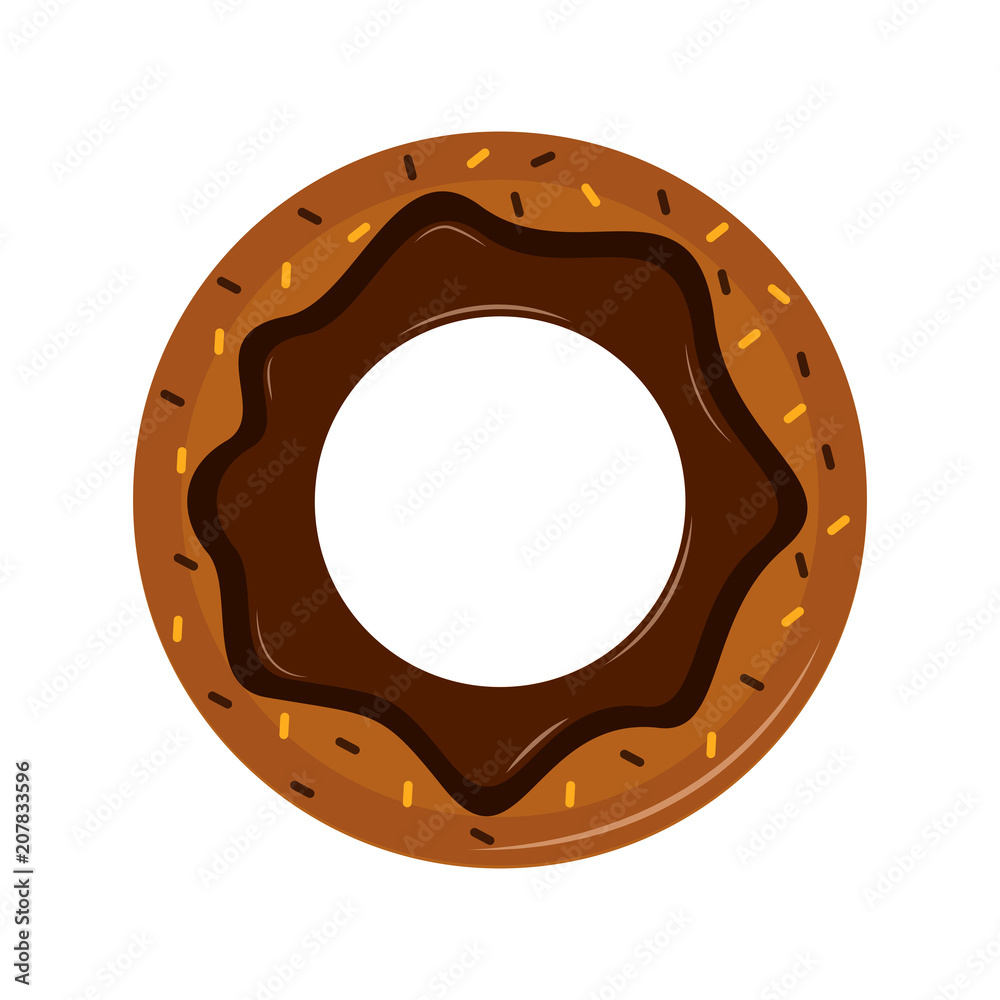 Isolated donut icon Isolated donut icon