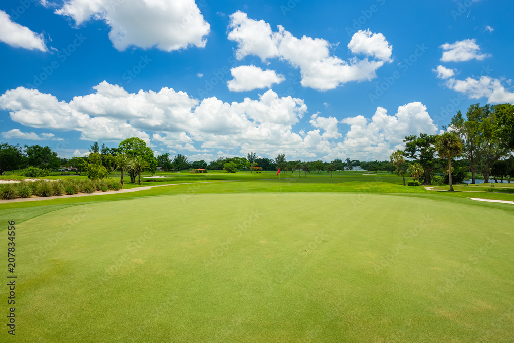 Fototapeta premium South Florida Golf Course