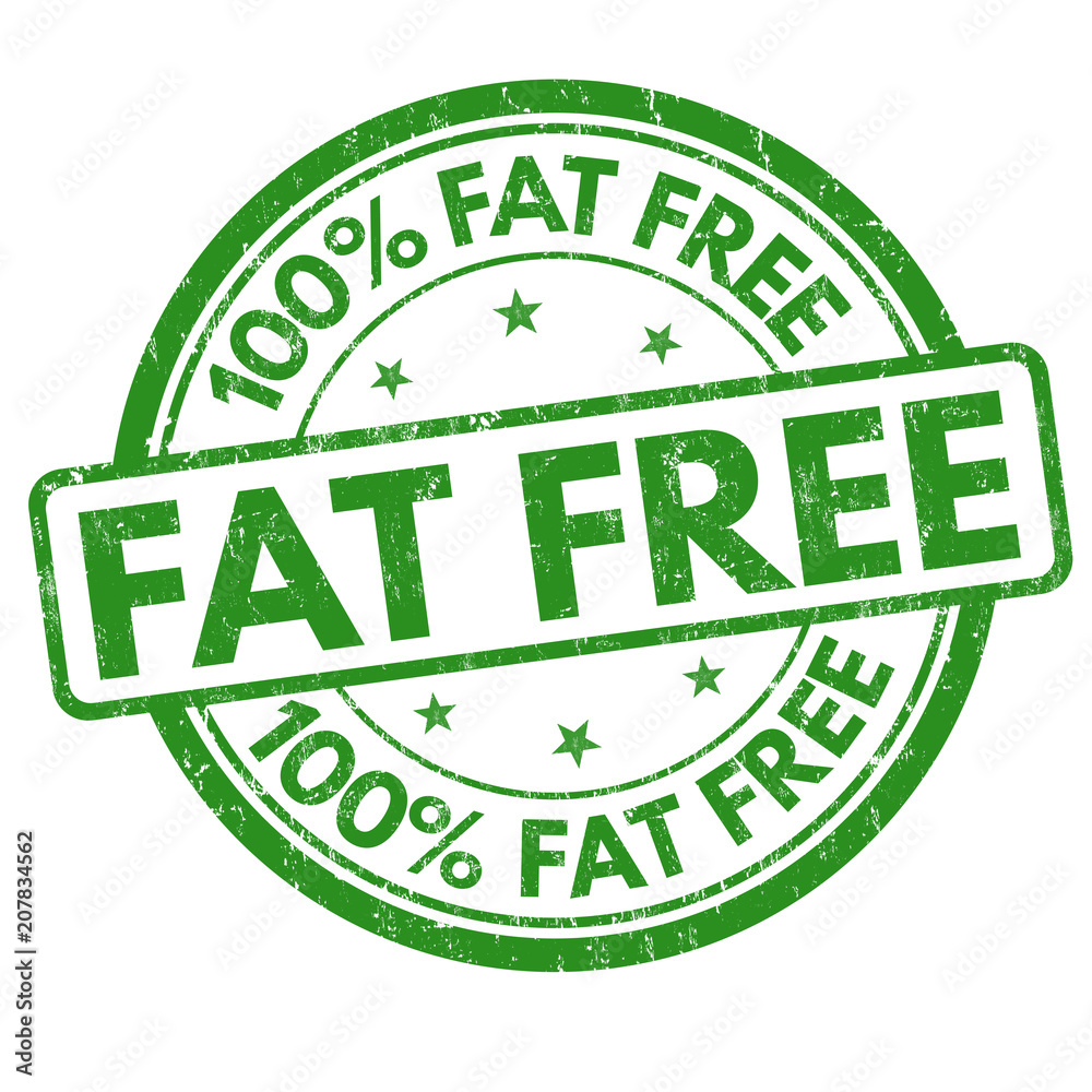Fat free grunge rubber stamp Fat free grunge rubber stamp