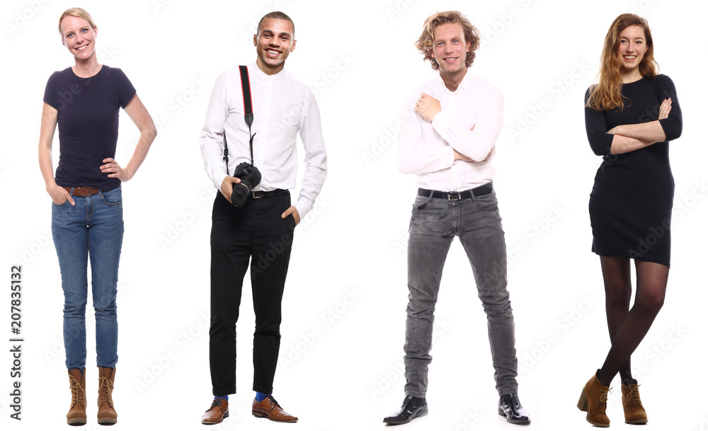 Fototapeta premium Group of people