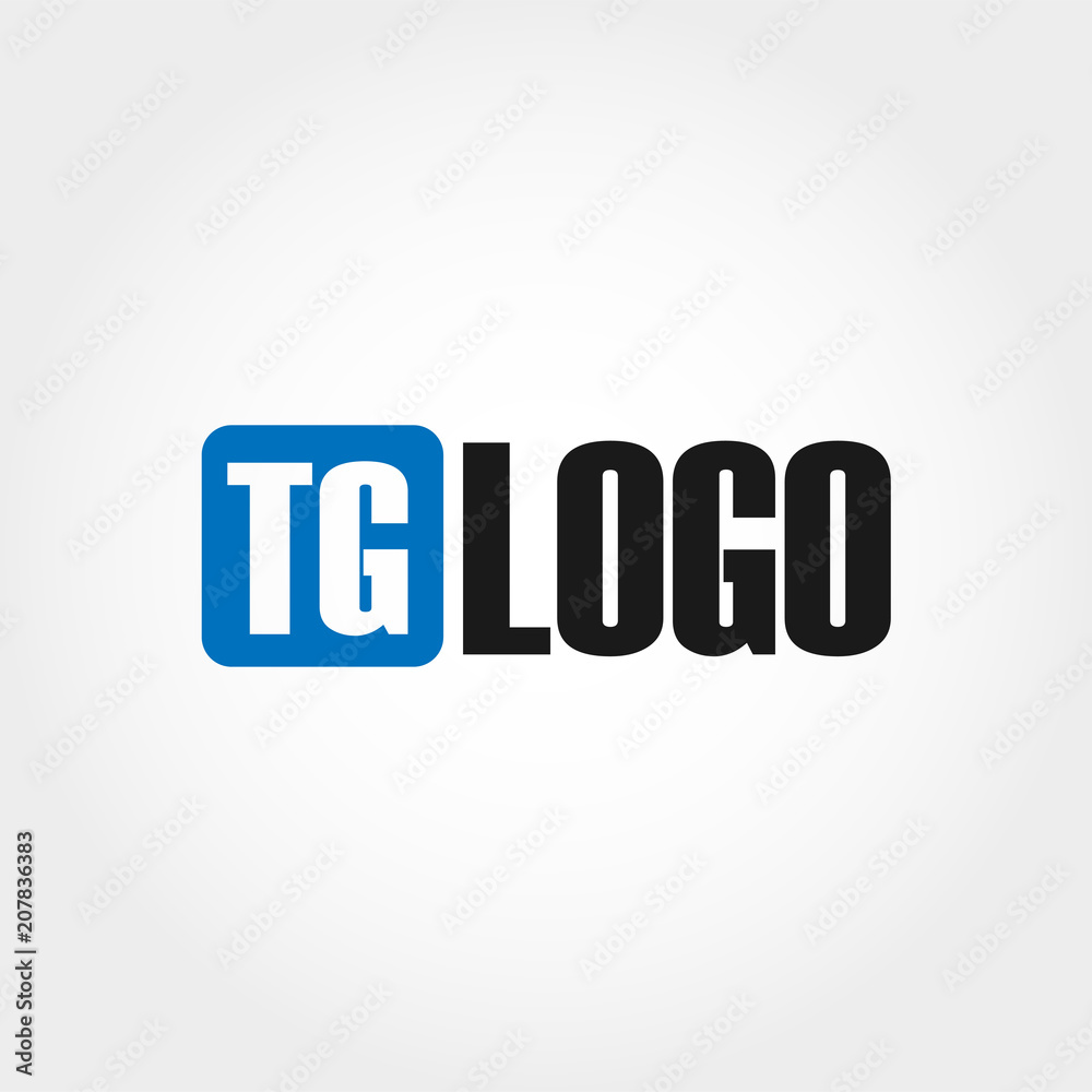 Initial Letter TG Logo Template Vector Design Initial Letter TG Logo Template Vector Design