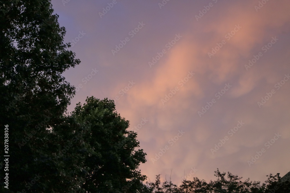 Dusk Sky at Sunset