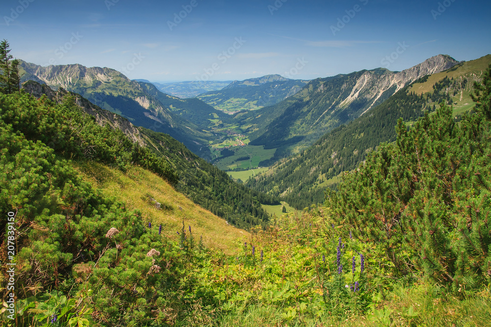 Wandern in den Allgäuer Alpen, Deutschland