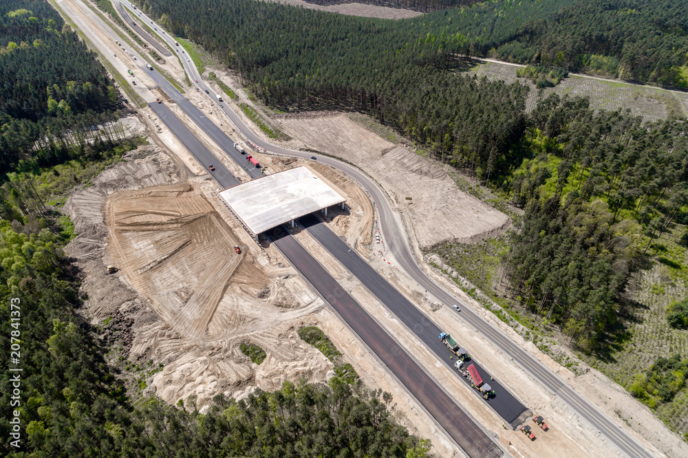 New road under construction