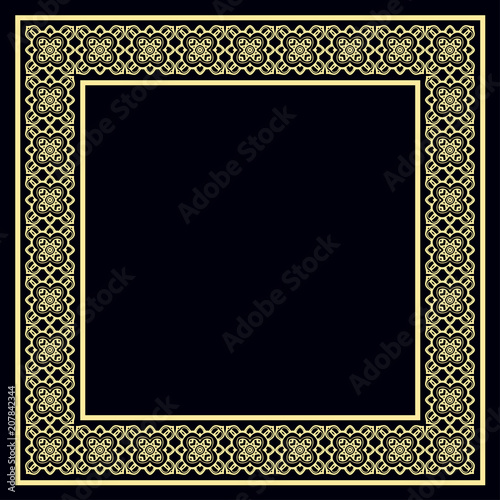 Vintage decorative frame