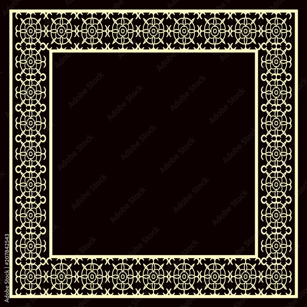 Obraz premium Vintage decorative frame