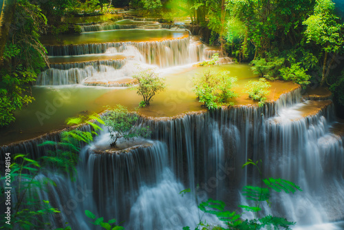 Huai Mae Khamin Waterfall.Thailand.
