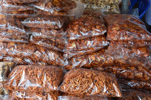 Local Malaysia junk food called as kerepek