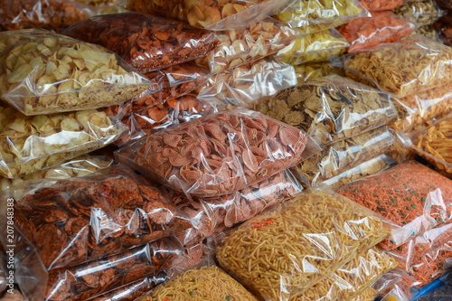 Local Malaysia junk food called as kerepek