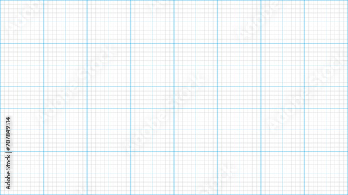 Canvas-taulu Graph paper background