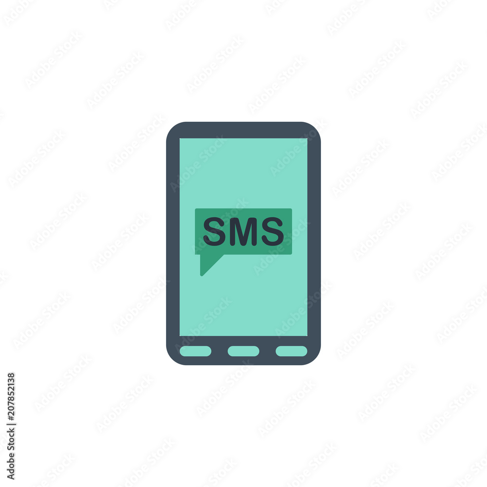 message on the smart phone icon. Element of web icon for mobile concept and web apps. Colored isolated message on the smart phone icon can be used for web and mobile. Premium icon message on the smart phone icon. Element of web icon for mobile concept and web apps. Colored isolated message on the smart phone icon can be used for web and mobile. Premium icon