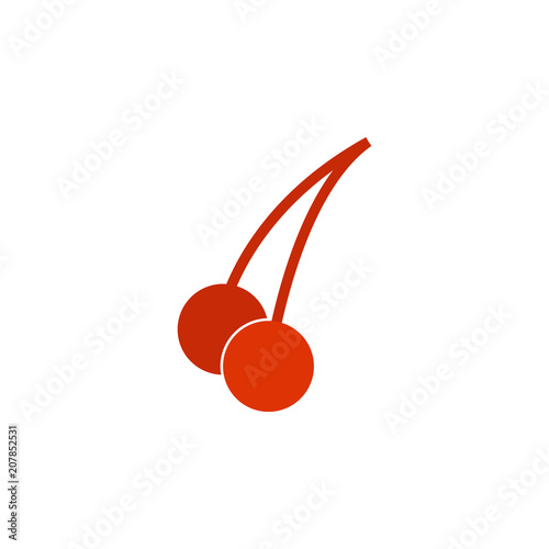 cherry icon. Element of web icon for mobile concept and web apps. Colored isolated cherry icon can be used for web and mobile. Premium icon