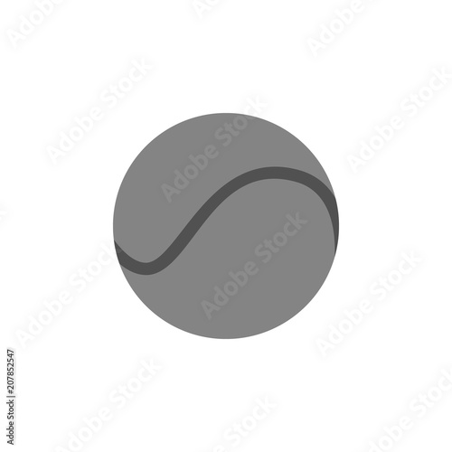 tennis ball icon. Element of web icon for mobile concept and web apps. Colored isolated tennis ball icon can be used for web and mobile. Premium icon