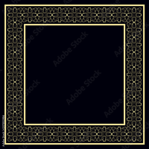 Vintage decorative frame
