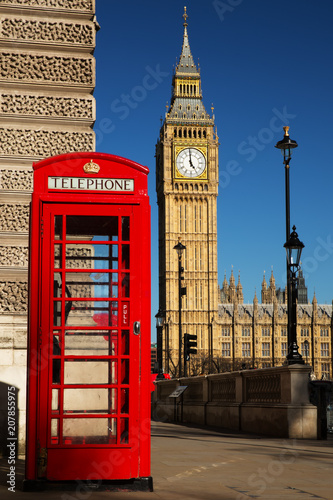 Westminster phone box