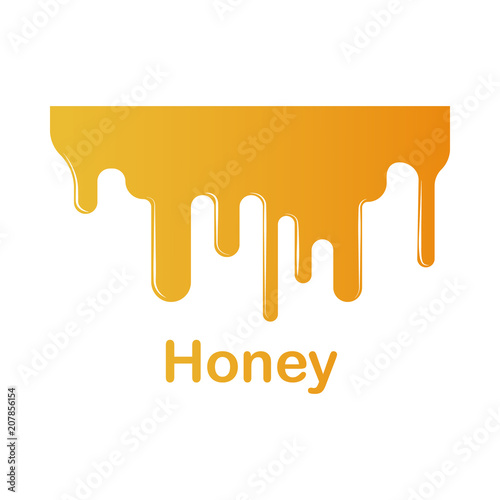 honey splash illustration. Element of colored splash for mobile concept and web apps. Detailed honey illustration can be used for web and mobile. Premium icon