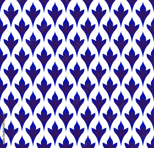porcelain seamless pattern