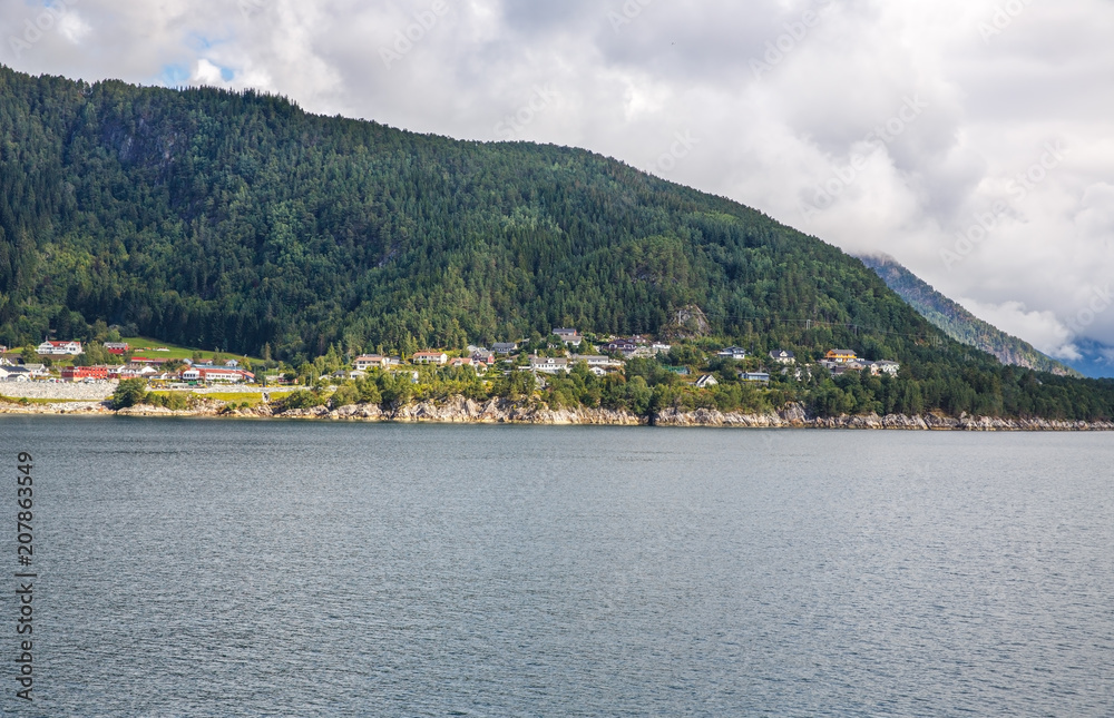 Naklejka premium Landscape in Norway