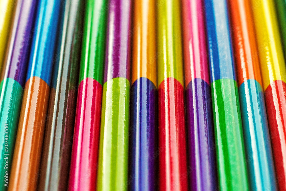 multicolored pencils, background, texture multicolored pencils, background, texture