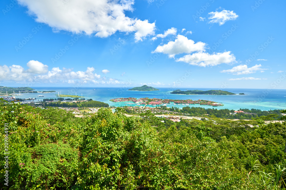 panoramic view of Victoria and E