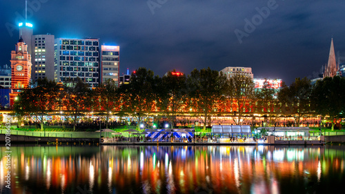 City at Night, Southbank , Melbourne © Robert