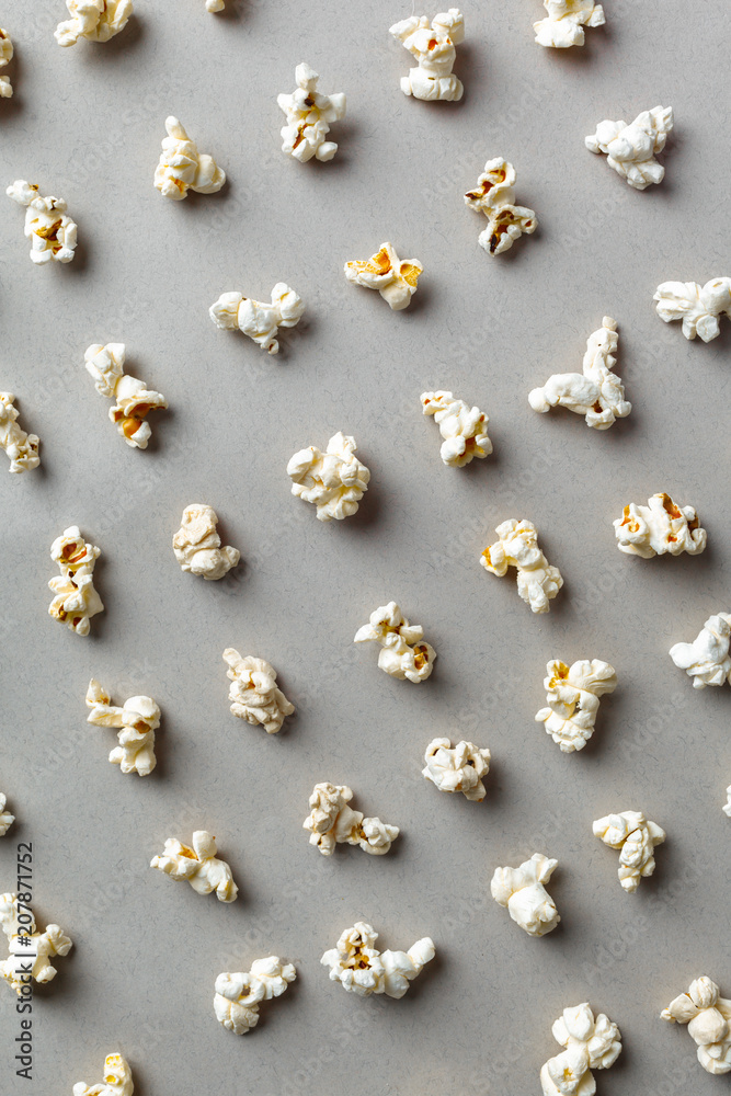 Fresh popcorn, food background Fresh popcorn, food background