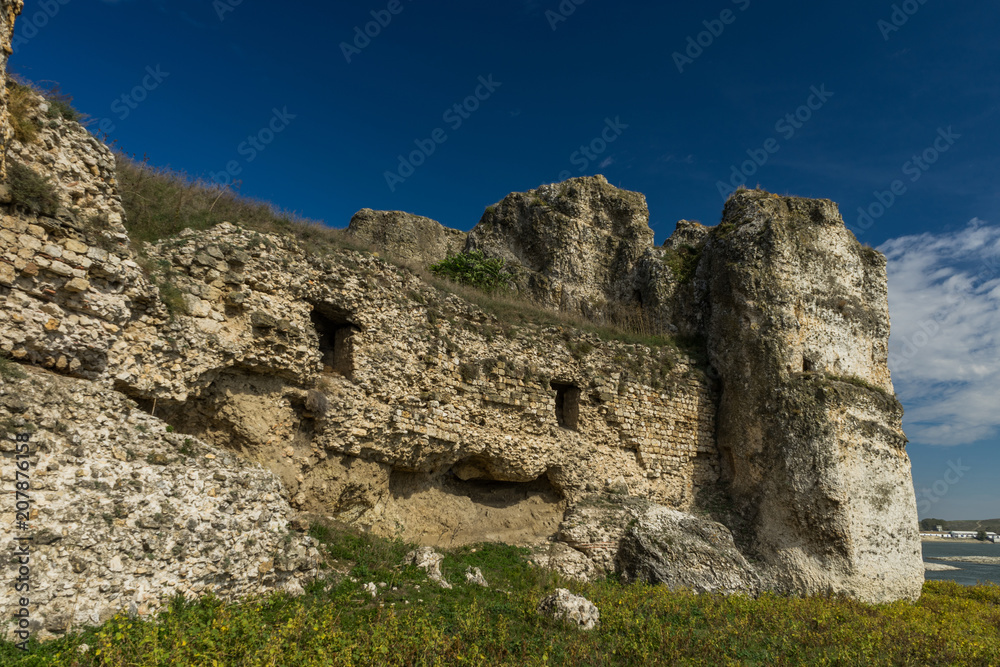 Ruins of Carsium - ancient Roman fortress, Romania