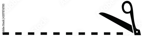 Scissors for cuttifng illustration