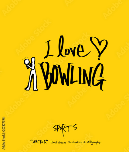 스포츠 포스터 / 손으로 그린 스포츠 그림