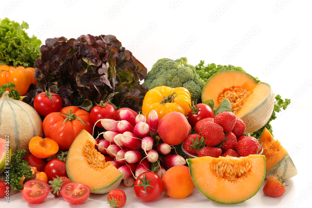 assorted fruit and vegetable assorted fruit and vegetable
