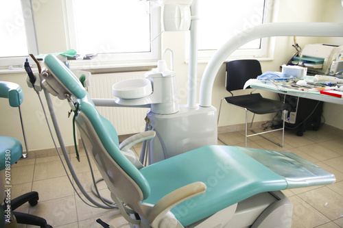 Interior of dentist office