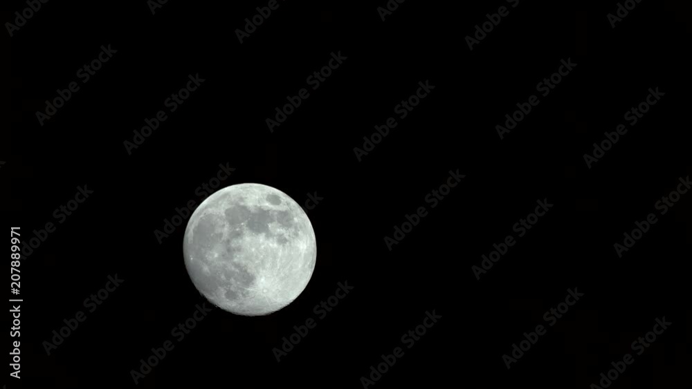 Time lapse of a full moon. Shot on a Blackmagic Ursa Mini Pro 4.6k with a Sigma 150-600mm f/5-6.3. Time lapse of a full moon. Shot on a Blackmagic Ursa Mini Pro 4.6k with a Sigma 150-600mm f/5-6.3.