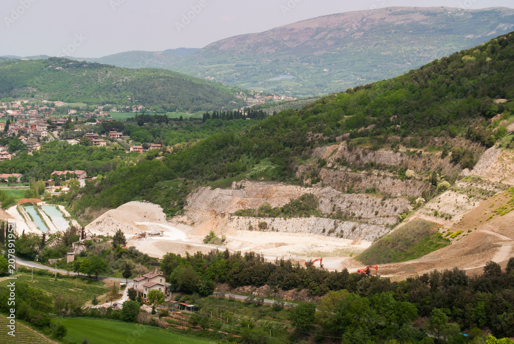 Obraz premium Limestone cave of Capocavallo