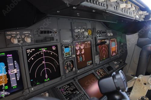 Wallpaper Mural cockpit view detail Torontodigital.ca