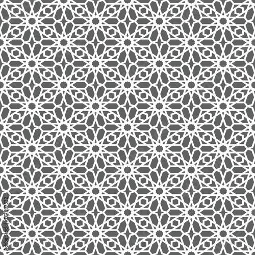 Arabic geometric ornament. Seamless islamic Moroccan pattern set. square tiled texture. Vector islam royal wallpaper. Oriental design Vector Illustration 