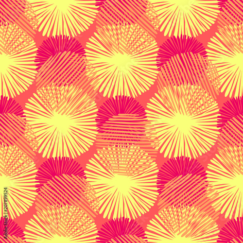 Abstract Ikat and boho style handcraft fabric pattern. Traditional Ethnic design for clothing and textile background, carpet or wallpaper