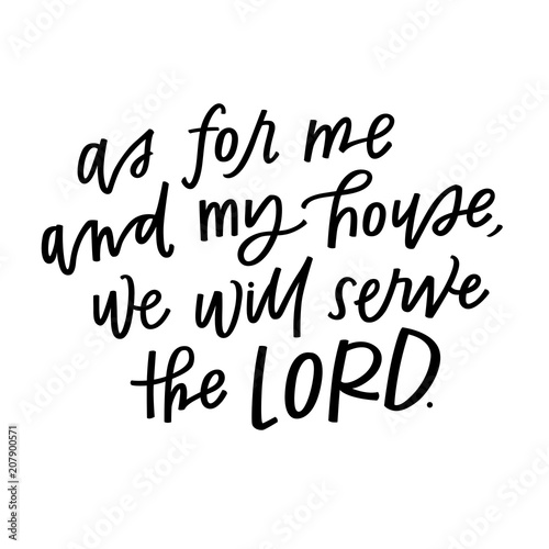 We will serve the Lord