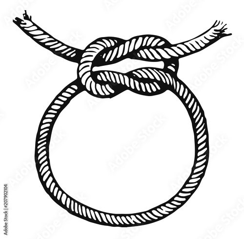 Surgical Knot #vector #isolated - Chirurgischer Knoten