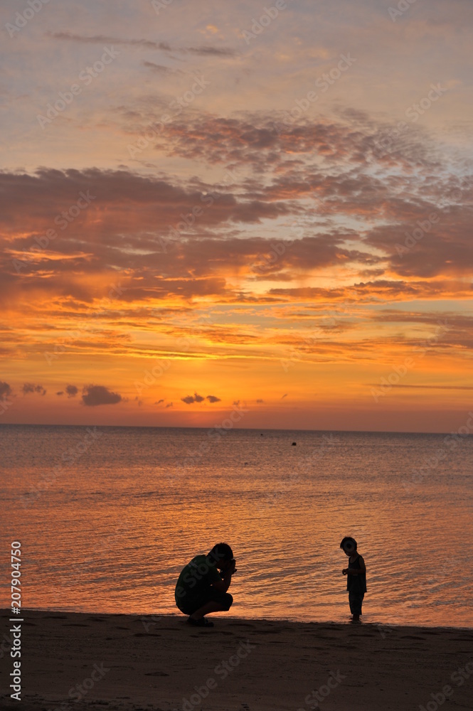 Fototapeta premium Sunset