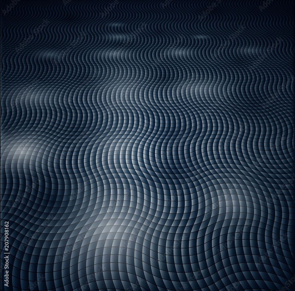 Metallic Texture. Blue metallic wave scale Metallic Texture. Blue metallic wave scale