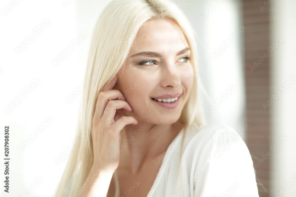 Naklejka premium Portrait of a successful young woman.
