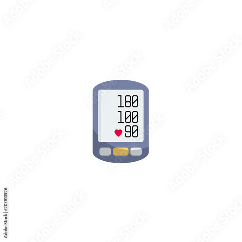 High blood pressure concept vector, 