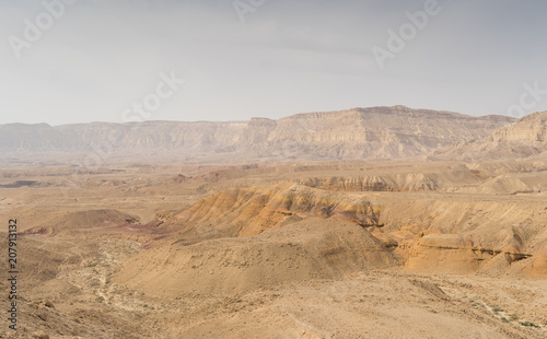 Travel in Israel negev desert landscape